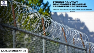 Fixed Knot Railway Fencing Manufacturer India