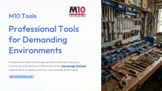 Gardening Tools Thailand | Durable Outdoor Tools by M10