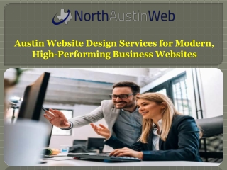 Austin Website Design Services for Modern, High-Performing Business Websites