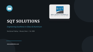 Premium Glass Partition for Offices in Oman  SQT Solutions
