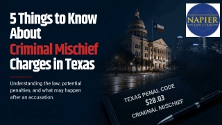Criminal Mischief in Texas: Charges, Penalties & Key Facts