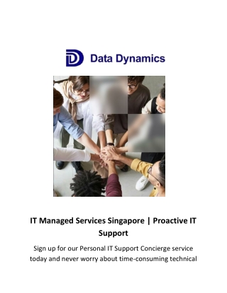 IT Managed Services Singapore | Proactive IT Support