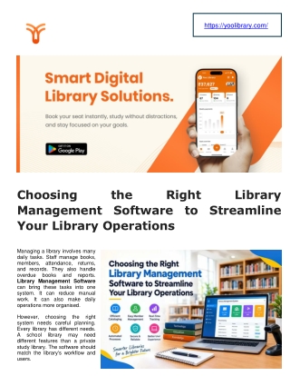 Library Management Software - Yoo Library