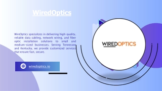 Commercial Fiber Optic Cabling Nashville TN