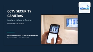CCTV Camera Installation Gold Coast