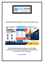 Thailand VPS Hosting. - slide 1