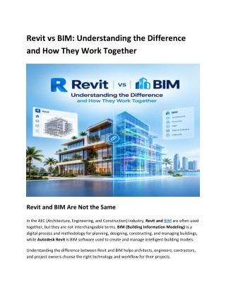 Revit vs BIM Understanding the Difference and How They Work