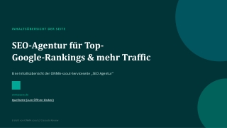 SEO Agentur – Top Google Rankings & mehr Traffic | ONMA scout