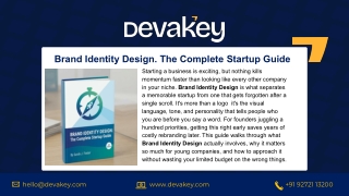 Brand Identity Design. The Complete Startup Guide