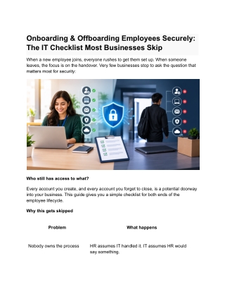 Onboarding & Offboarding Employees Securely_ The IT Checklist Most Businesses Skip