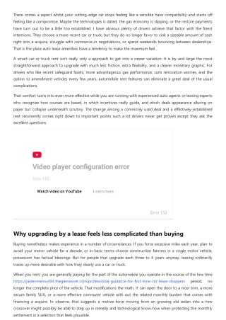 Why Auto Lease Services Are Ideal for Upgrading Your Vehicle