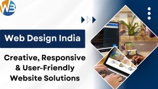 Web Design India Creative, Responsive & User-Friendly Website Solutions