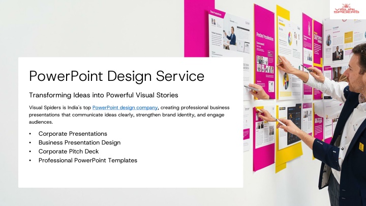 Service Offering Slide Design Examples PPT - Powerpoint Design Service - Visual Spiders PowerPoint ...